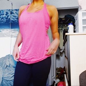 Pink Workout Tank